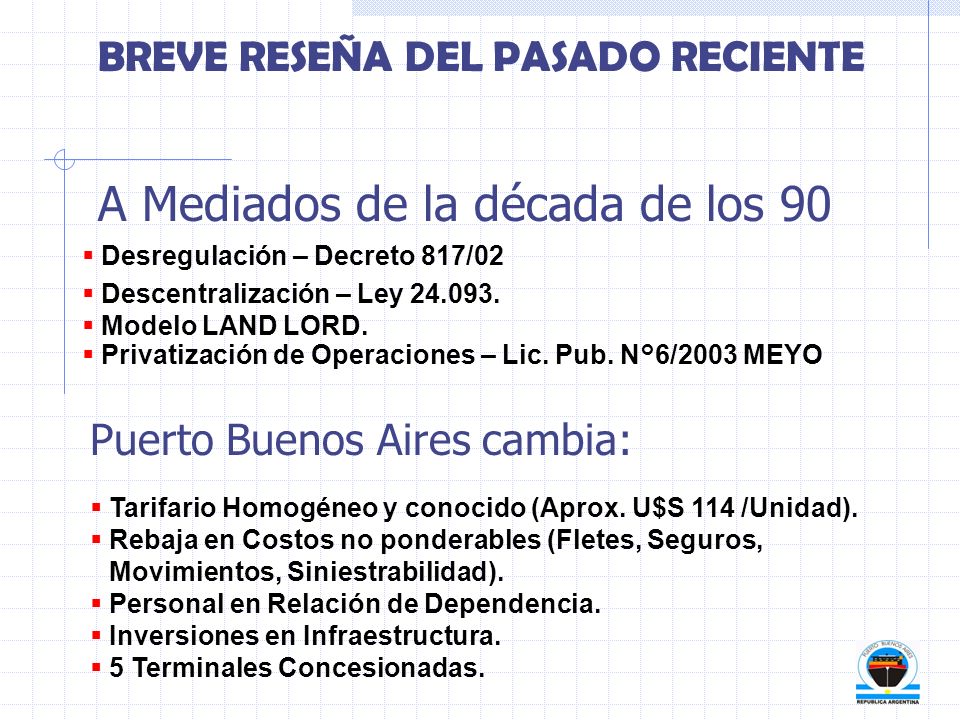 A Mediados de la década de los 90