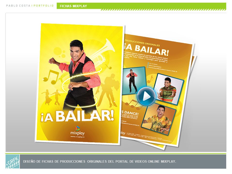 FICHAS MIXPLAY DISEÑO DE FICHAS DE PRODUCCIONES ORIGINALES DEL PORTAL DE VIDEOS ONLINE MIXPLAY.