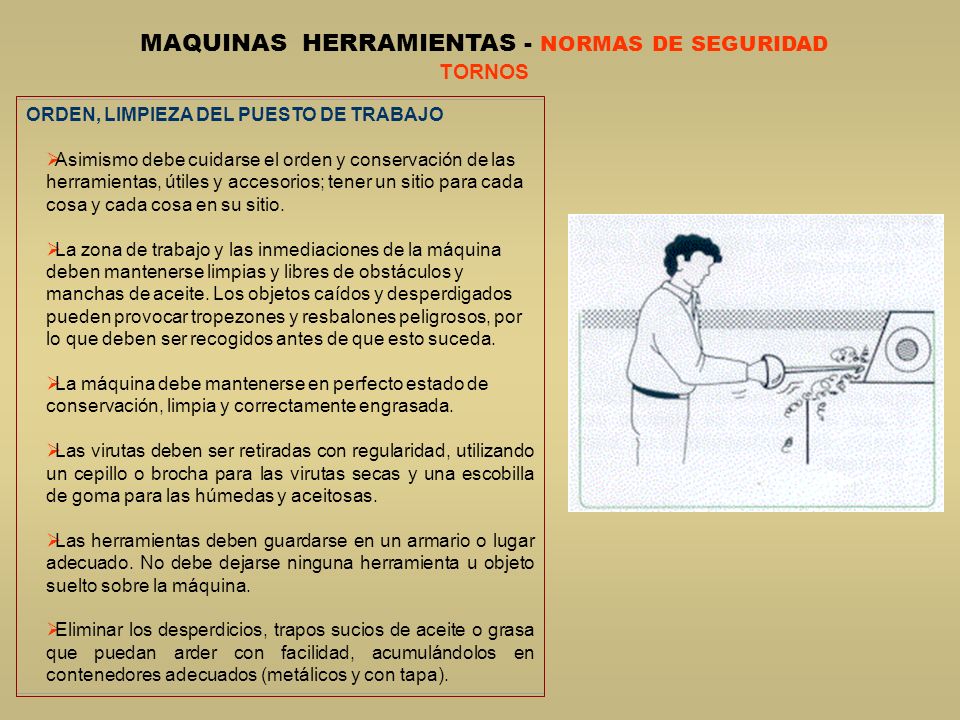 HIGIENE Y SEGURIDAD EN EL TRABAJO MAQUINAS HERRAMIENTAS. - ppt video online  descargar