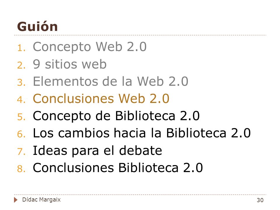 Concepto de Biblioteca 2.0 Los cambios hacia la Biblioteca 2.0