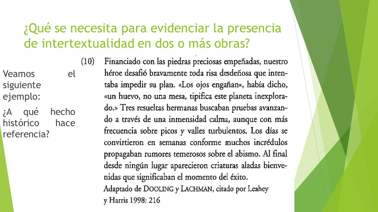 ¿Qué se necesita para evidenciar la presencia de intertextualidad en dos o más obras