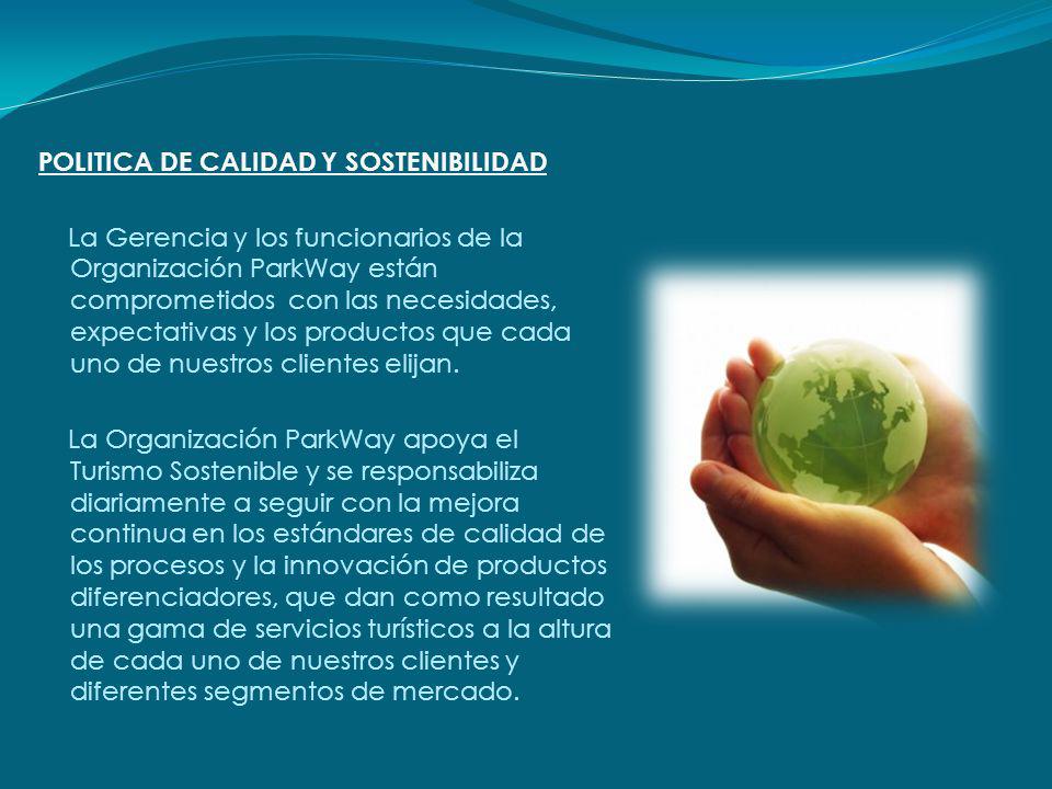 POLITICA DE CALIDAD Y SOSTENIBILIDAD