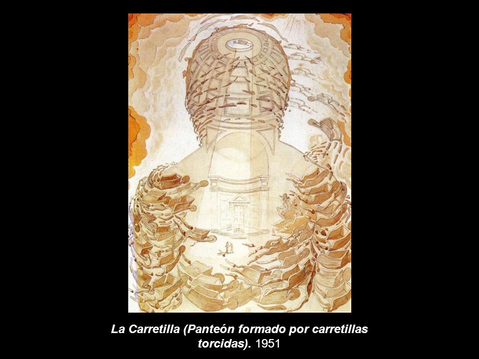 La Carretilla (Panteón formado por carretillas torcidas). 1951