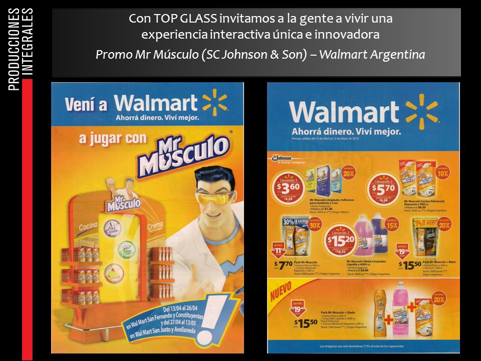 Con TOP GLASS invitamos a la gente a vivir una
