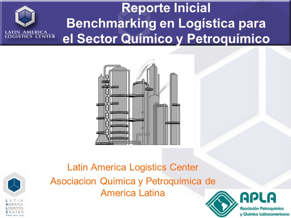 Reporte Inicial Benchmarking en Logística para el Sector Químico y Petroquímico