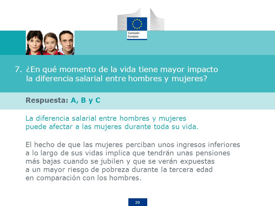 ¿En qué momento de la vida tiene mayor impacto la diferencia salarial entre hombres y mujeres