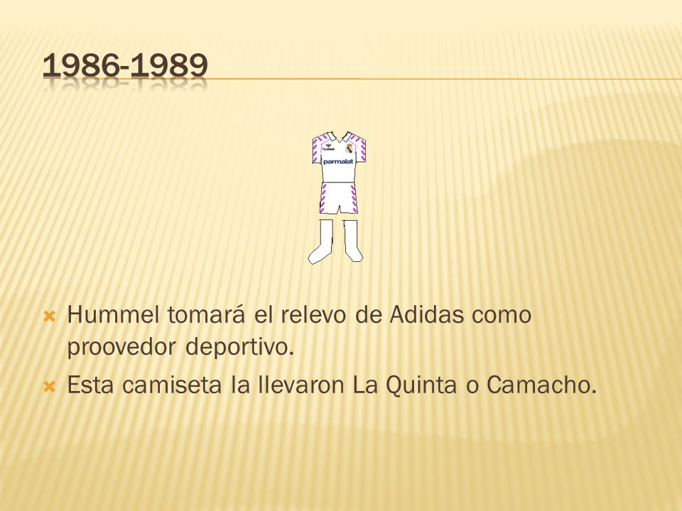 Hummel tomará el relevo de Adidas como proovedor deportivo.