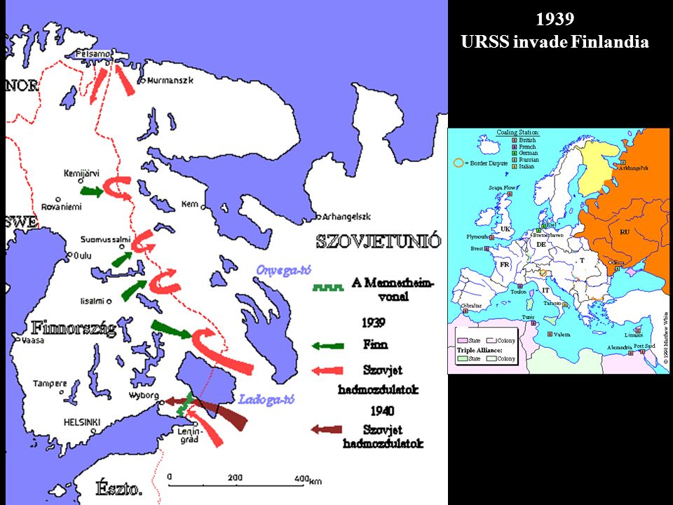 1939 URSS invade Finlandia