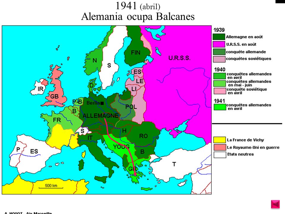 Alemania ocupa Balcanes