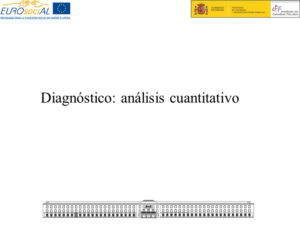 Diagnóstico: análisis cuantitativo
