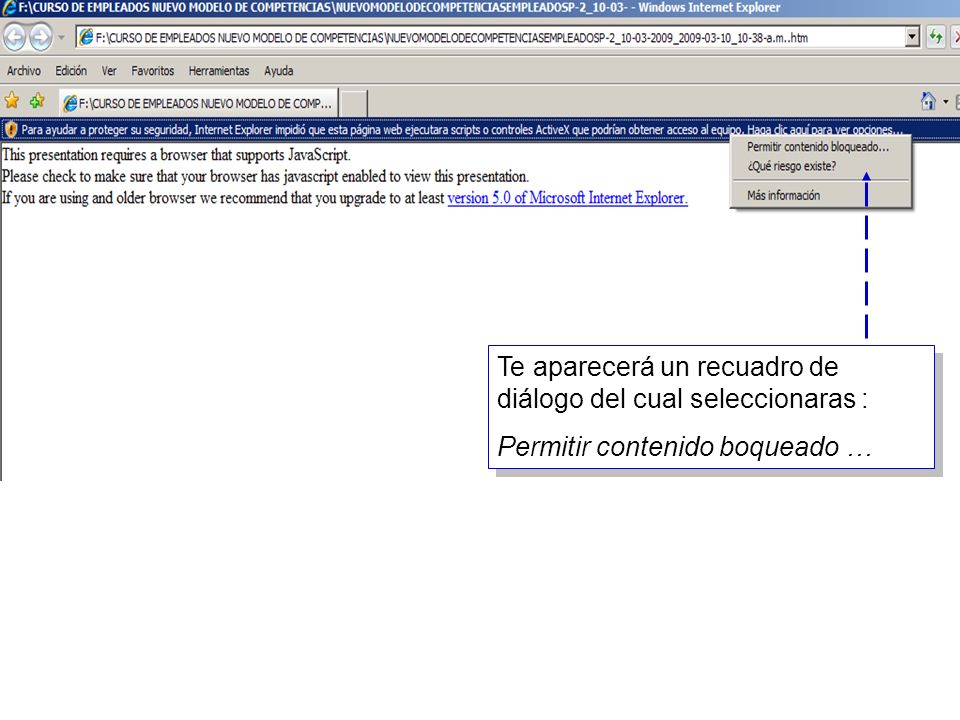 Te aparecerá un recuadro de diálogo del cual seleccionaras :