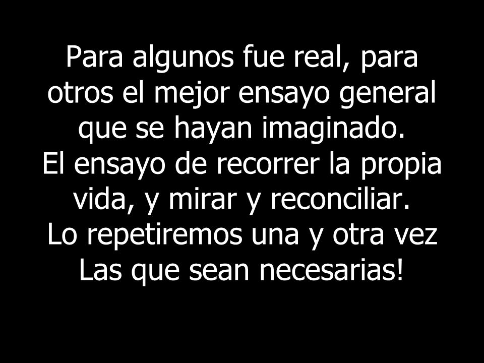 Para algunos fue real, para otros el mejor ensayo general que se hayan imaginado.
