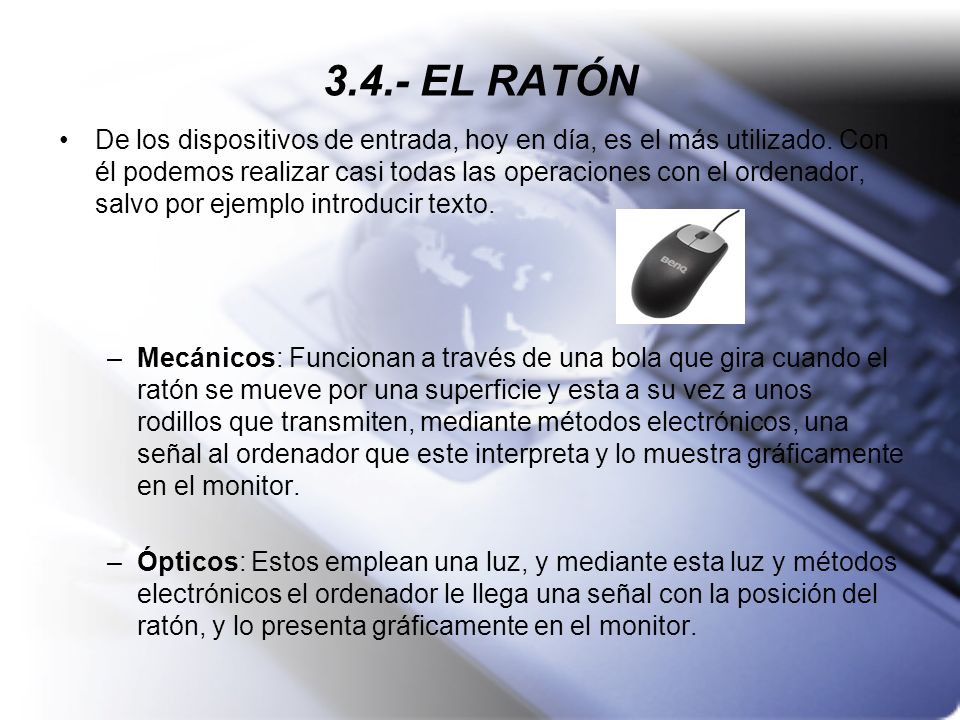3.4.- EL RATÓN