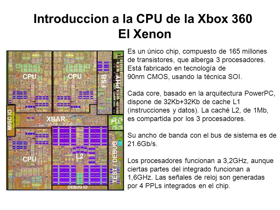 Introduccion a la CPU de la Xbox 360 El Xenon
