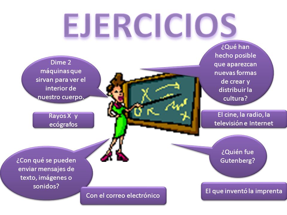 EJERCICIOS ¿Qué han hecho posible que aparezcan nuevas formas de crear y distribuir la cultura