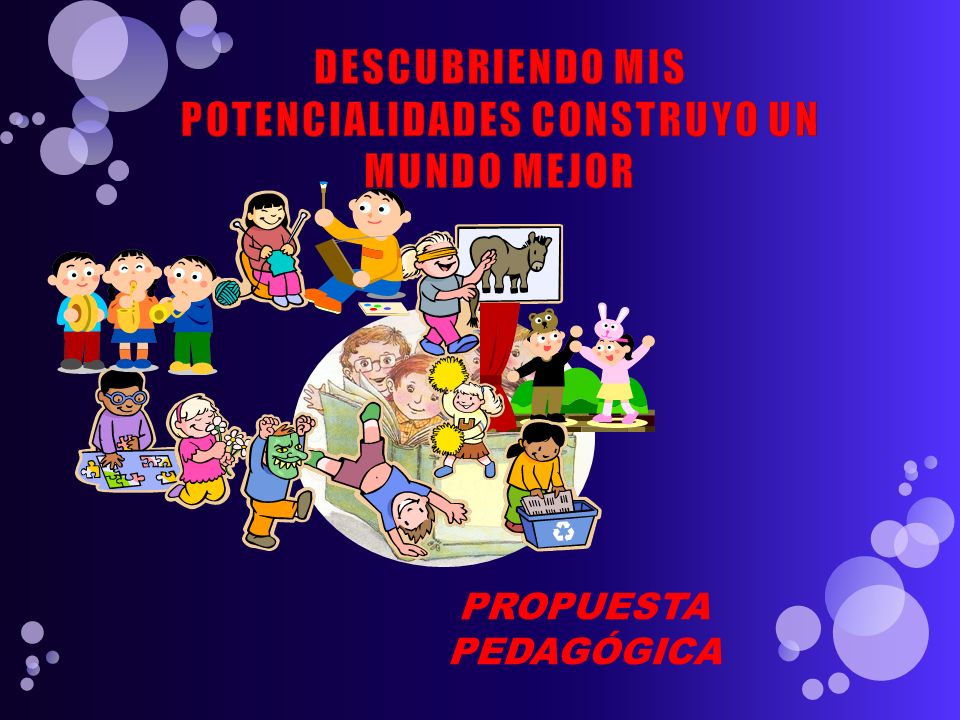DESCUBRIENDO MIS POTENCIALIDADES CONSTRUYO UN MUNDO MEJOR