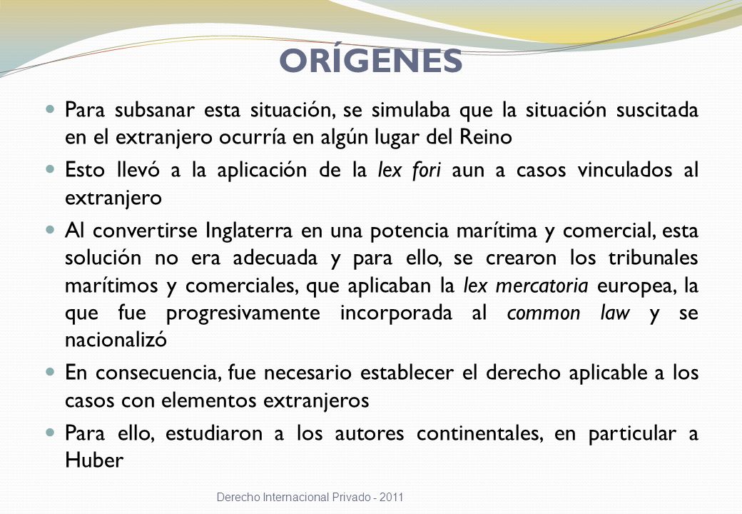 ORÍGENES Para subsanar esta situación, se simulaba que la situación suscitada en el extranjero ocurría en algún lugar del Reino.