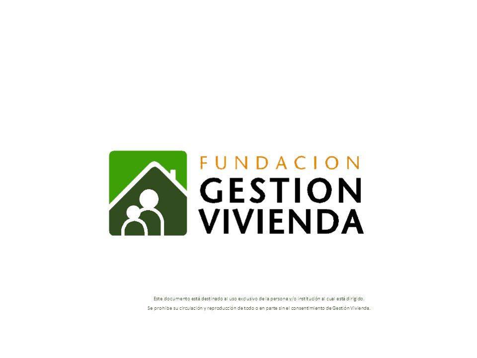 Este documento está destinado al uso exclusivo de la persona y/o institución al cual está dirigido.