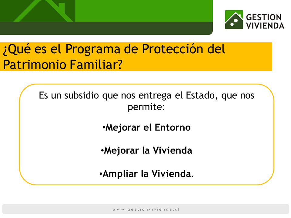 Es un subsidio que nos entrega el Estado, que nos permite: