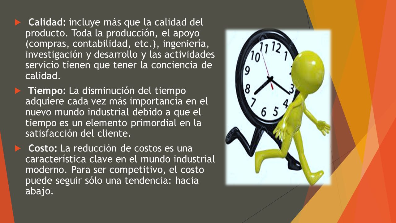 Calidad: incluye más que la calidad del producto