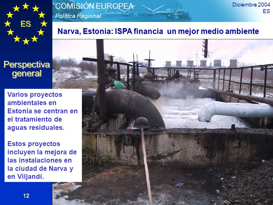 Narva, Estonia: ISPA financia un mejor medio ambiente