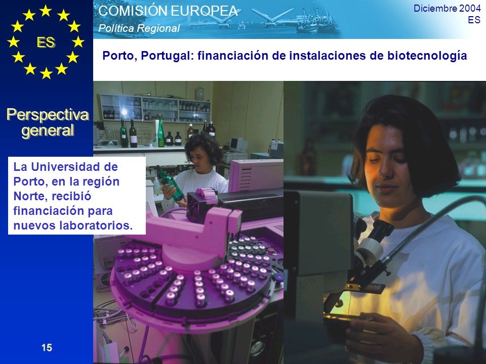 Porto, Portugal: financiación de instalaciones de biotecnología