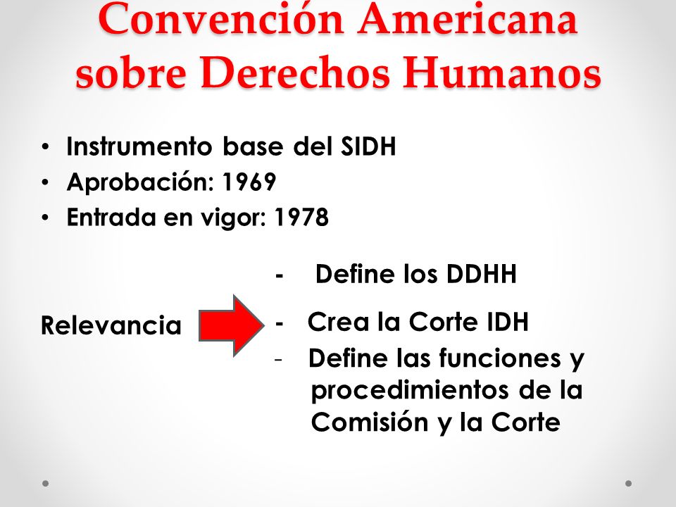 Convención Americana sobre Derechos Humanos
