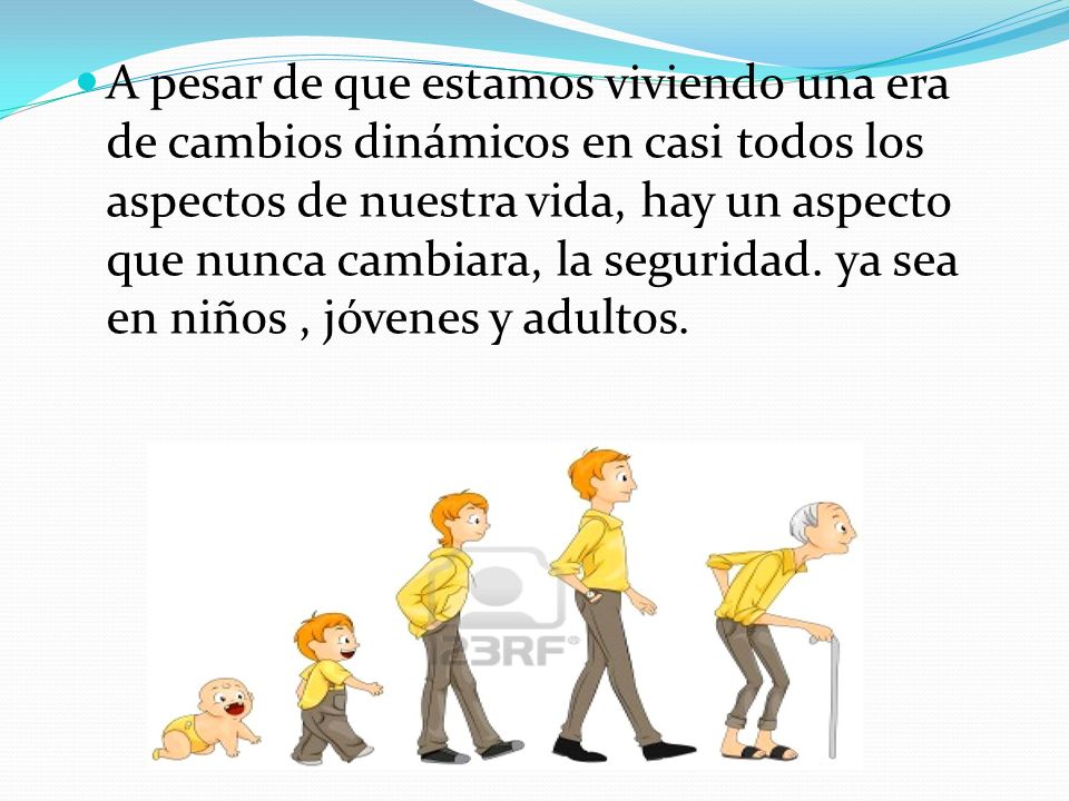 A pesar de que estamos viviendo una era de cambios dinámicos en casi todos los aspectos de nuestra vida, hay un aspecto que nunca cambiara, la seguridad.