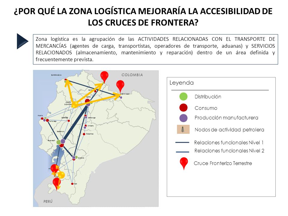 ¿POR QUÉ LA ZONA LOGÍSTICA MEJORARÍA LA ACCESIBILIDAD DE LOS CRUCES DE FRONTERA