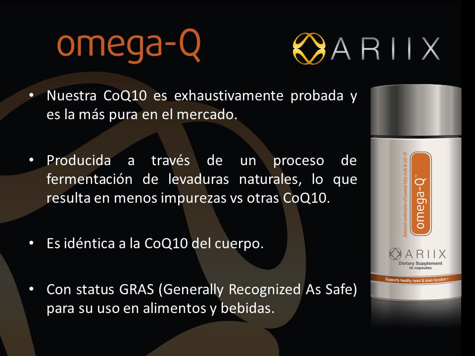 Nuestra CoQ10 es exhaustivamente probada y es la más pura en el mercado.