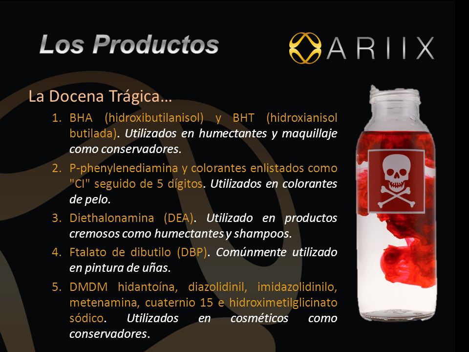Los Productos La Docena Trágica…