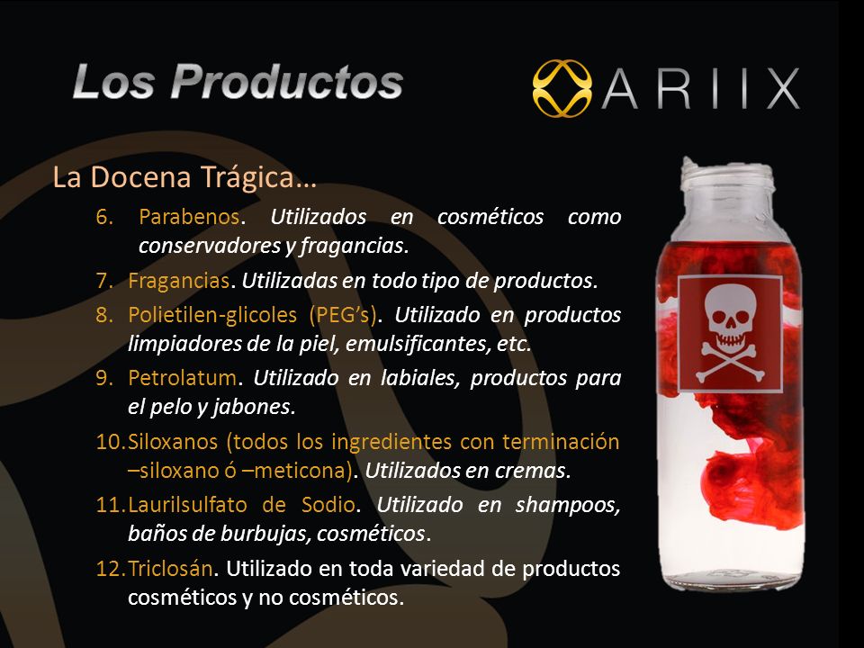 Los Productos La Docena Trágica…