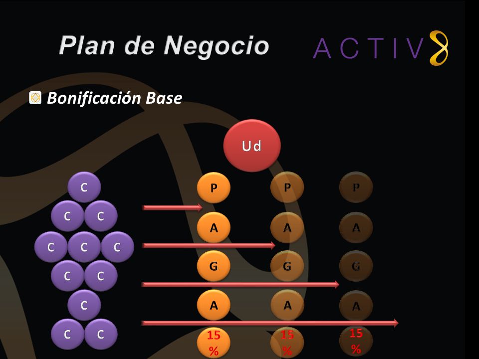 Plan de Negocio Bonificación Base Ud C P P P C C A A A C C C G G G C C