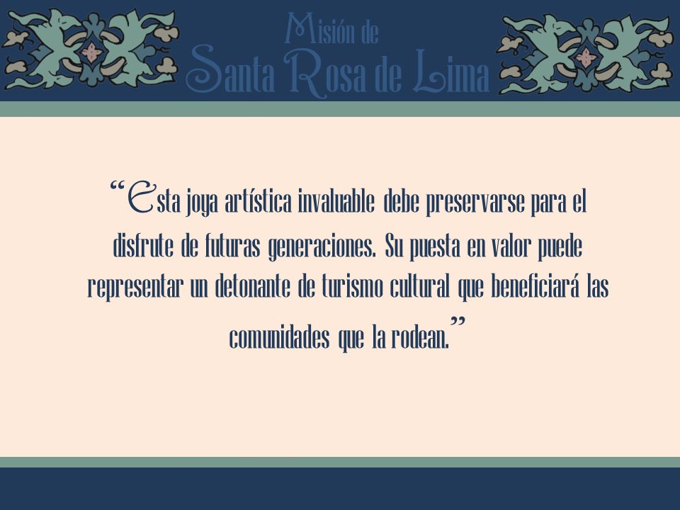Esta joya artística invaluable debe preservarse para el disfrute de futuras generaciones.