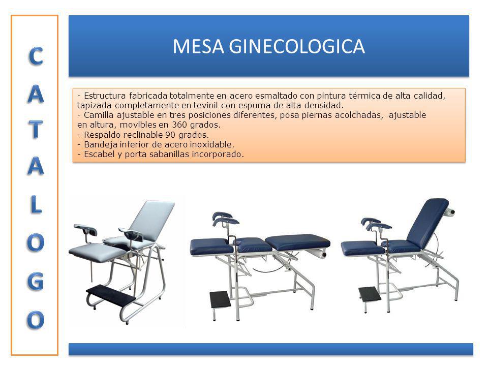 CATALOGO MESA GINECOLOGICA