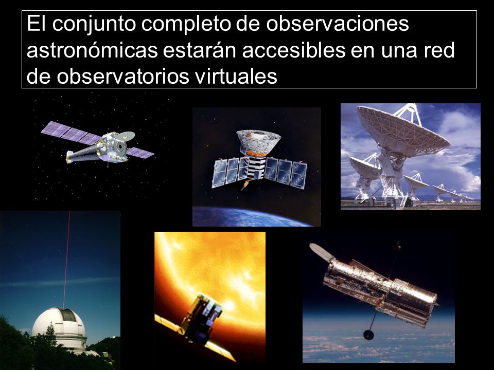 El conjunto completo de observaciones astronómicas estarán accesibles en una red de observatorios virtuales