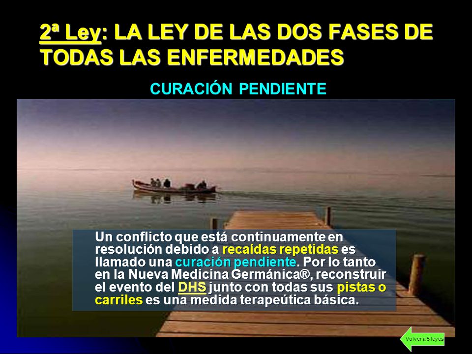 2ª Ley: LA LEY DE LAS DOS FASES DE TODAS LAS ENFERMEDADES