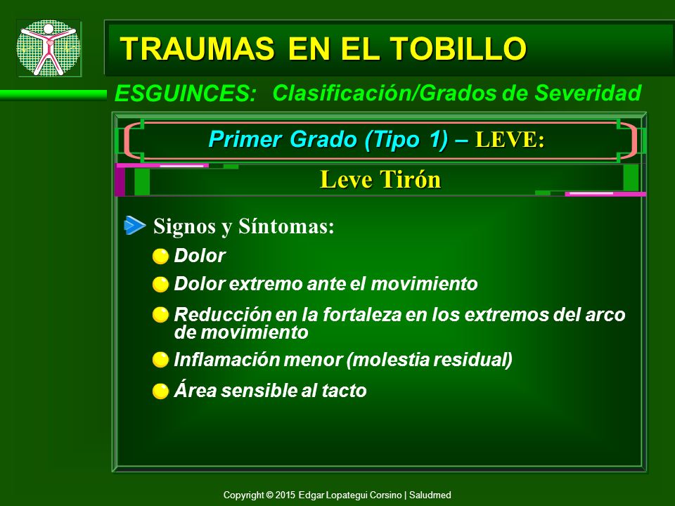 Primer Grado (Tipo 1) – LEVE: