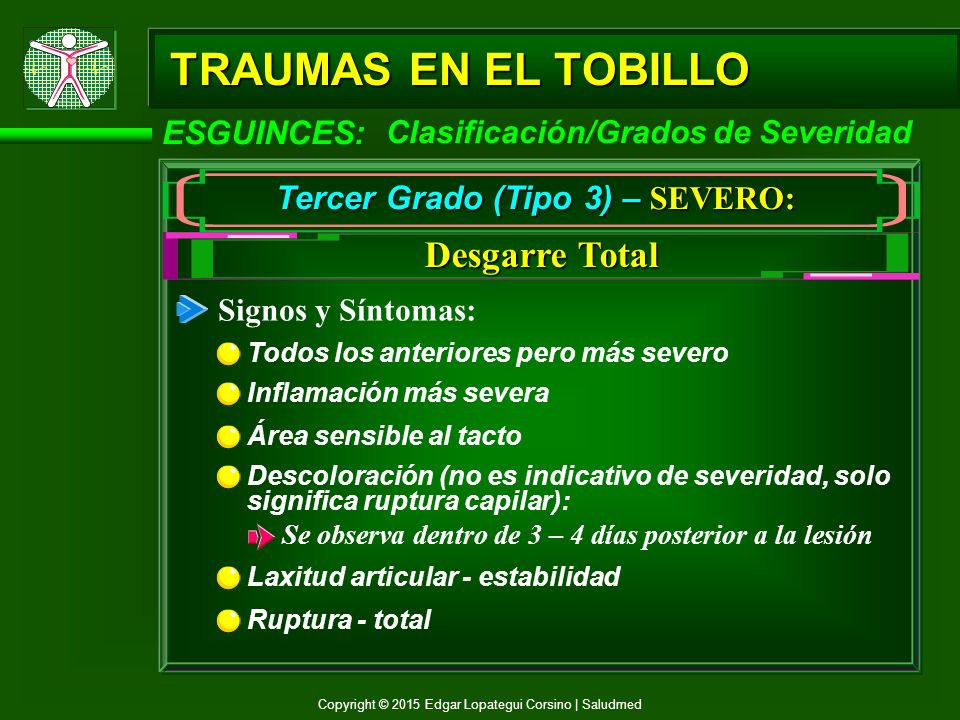 Tercer Grado (Tipo 3) – SEVERO: