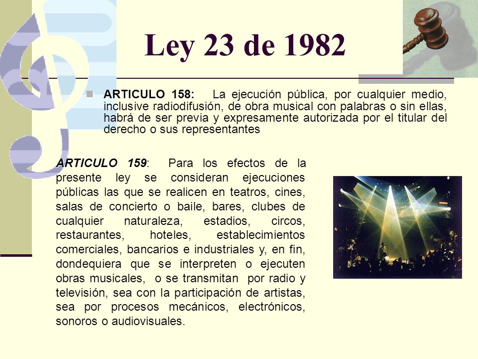 Ley 23 de 1982