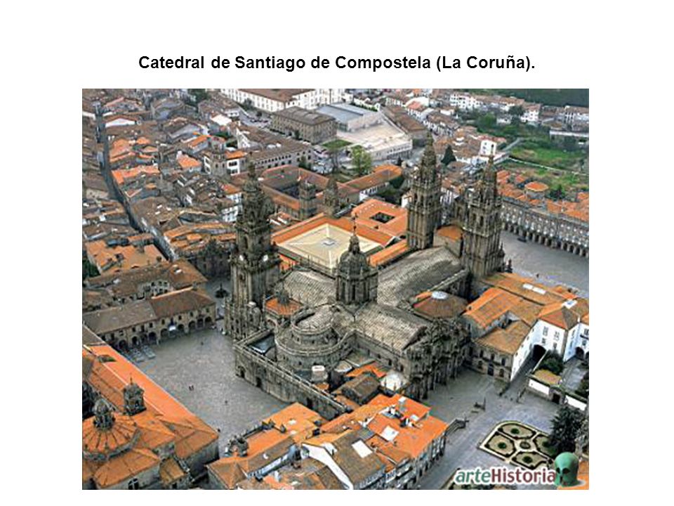 Catedral de Santiago de Compostela (La Coruña).