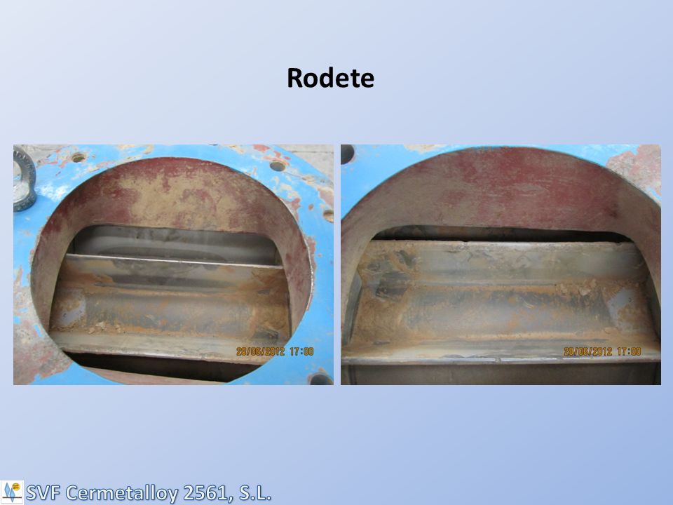 Rodete SVF Cermetalloy 2561, S.L.