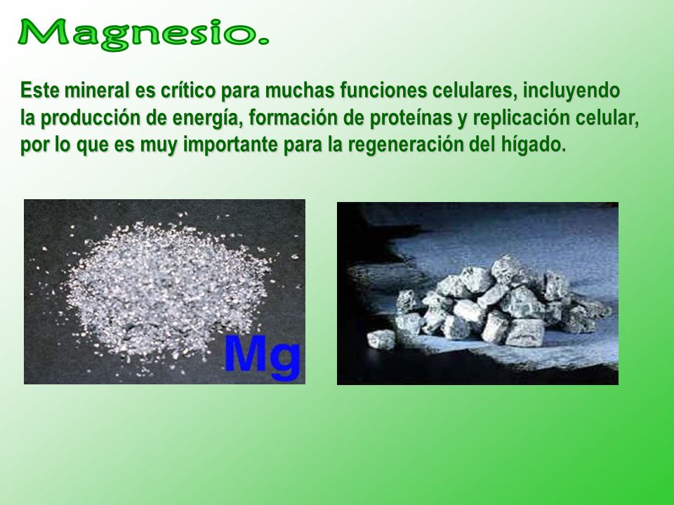 Magnesio.
