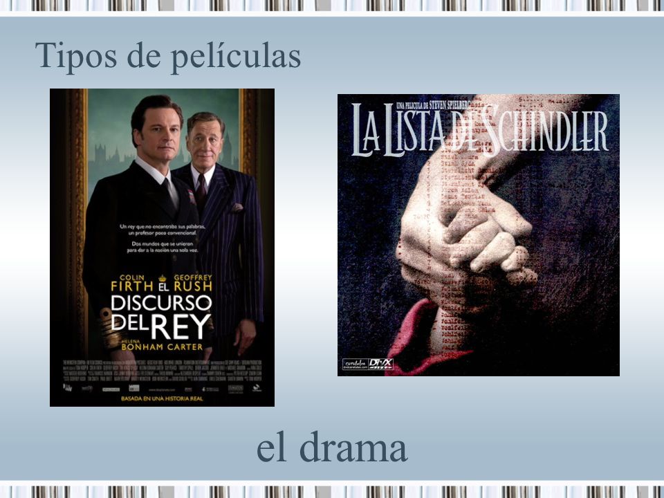 Tipos de películas el drama 12