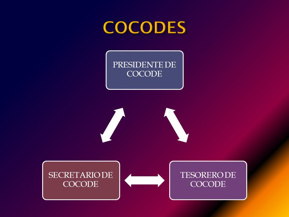 COCODES PRESIDENTE DE COCODE TESORERO DE COCODE SECRETARIO DE COCODE