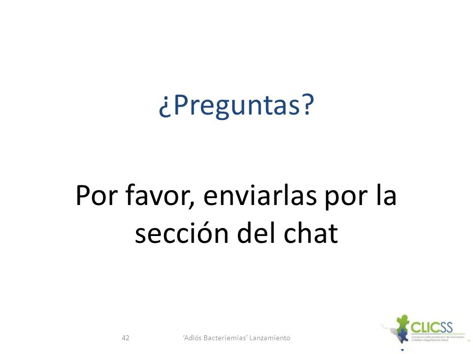 Por favor, enviarlas por la sección del chat