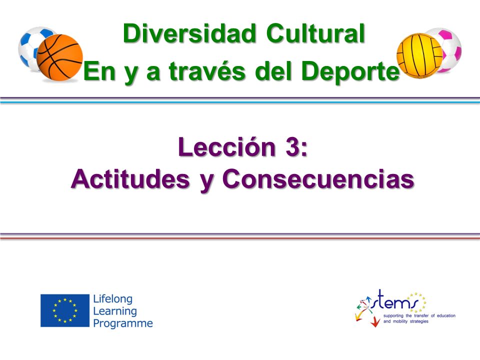 En y a través del Deporte Actitudes y Consecuencias