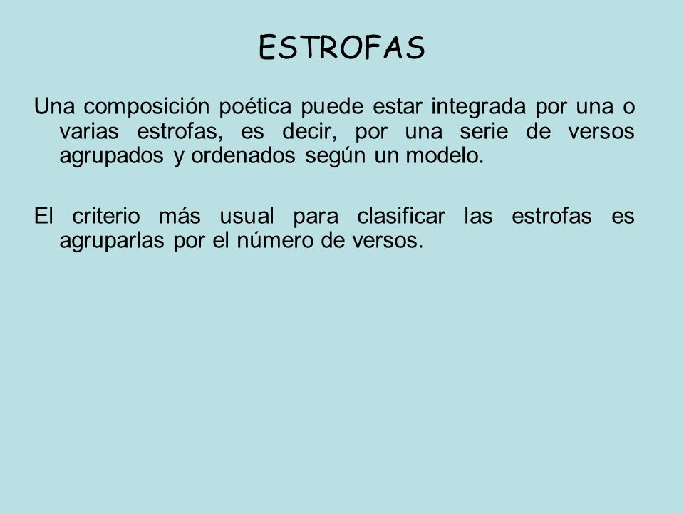ESTROFAS