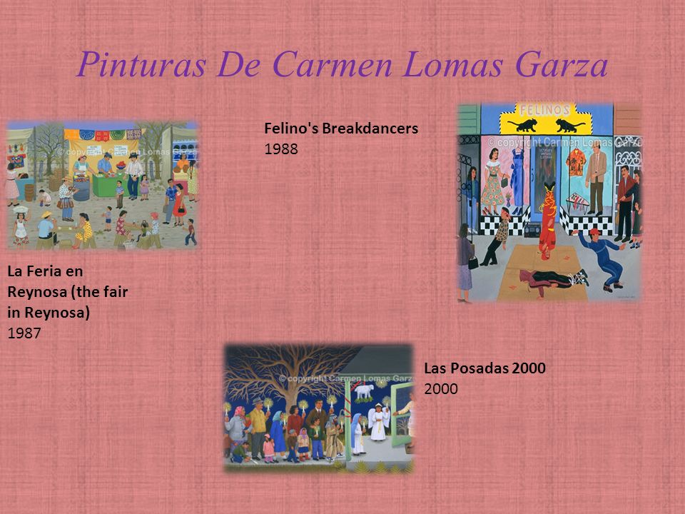 Pinturas De Carmen Lomas Garza
