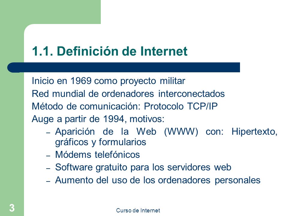 1.1. Definición de Internet